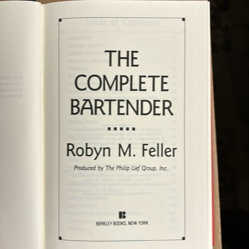 The  Complete Bartender 