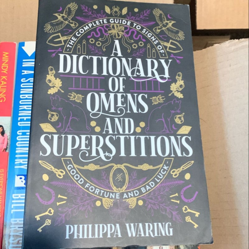 A Dictionary of Omens and Superstitions