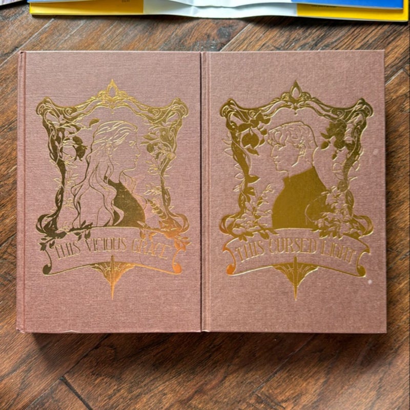 This Vicious Grace / This Cursed Light - Fairyloot signed exclusive editions