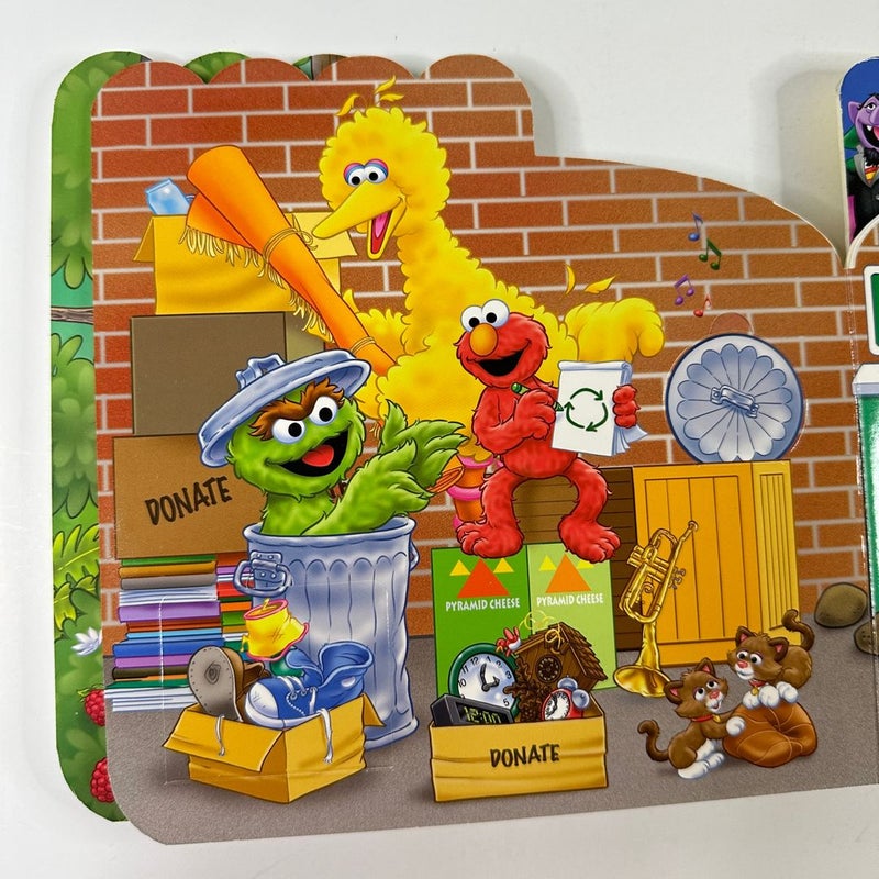 Sesame Street Elmo’s Friends Lift a Flap, Tabs