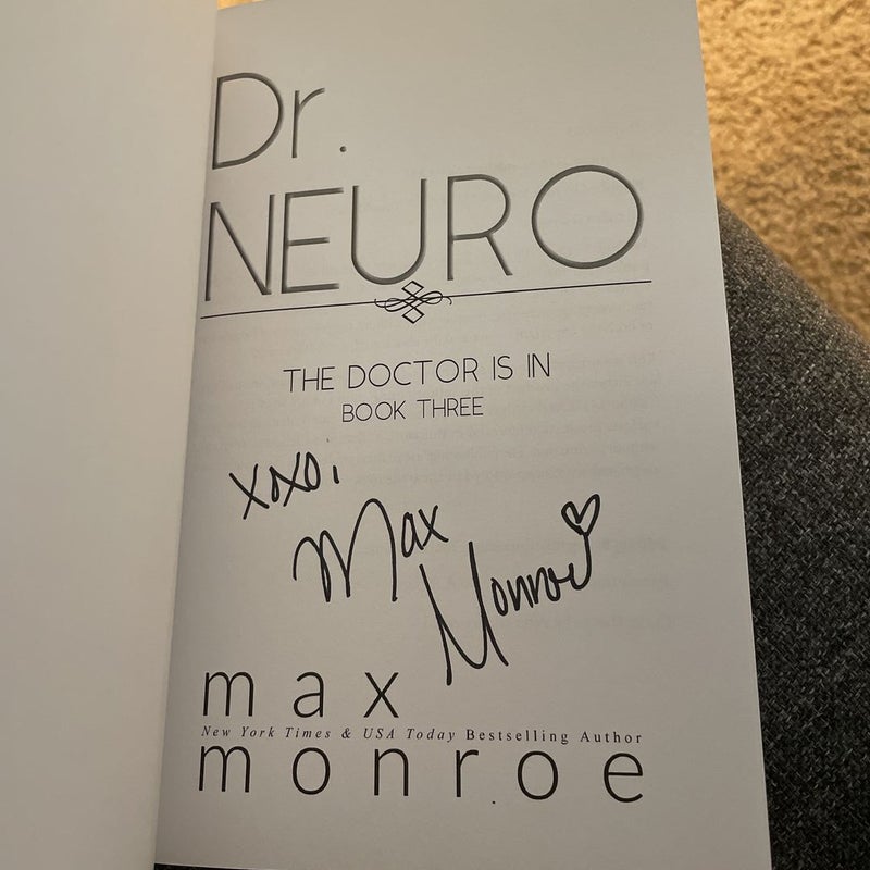Dr. NEURO (signed by the author)