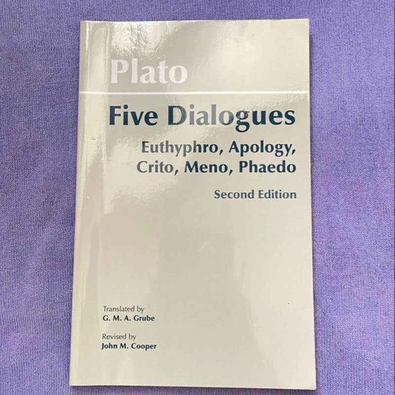 Plato: Five Dialogues