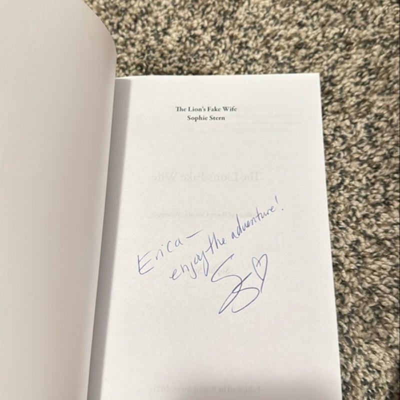 The Lion's Fake Wife (Signed)