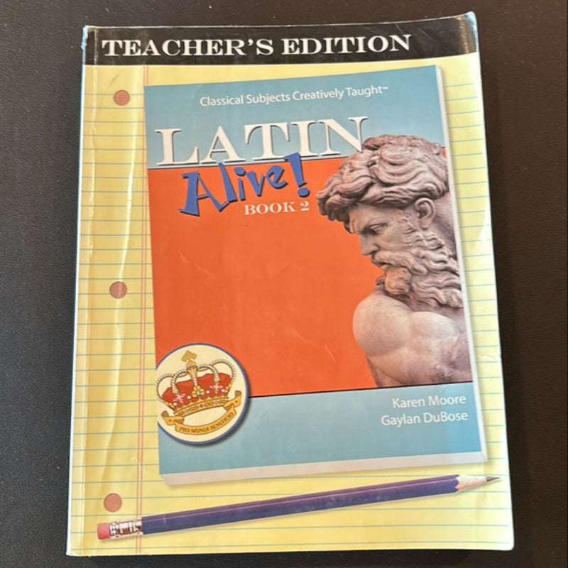 Latin Alive Book 2 Teacher's Edition