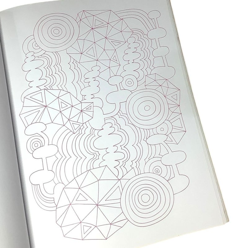 COLORTWIST -- Pink Coloring Book