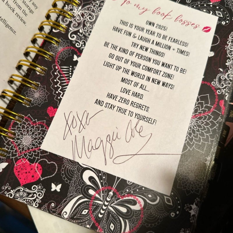 2025 Custom Reading Journal