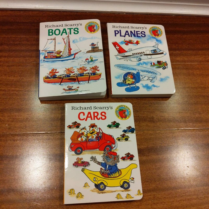 Richard Scarry's Cars, Boats, Planes
