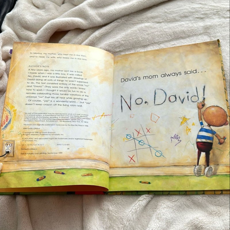 No, David!
