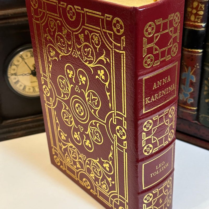 Easton Press Leather Clasdics “Anna Karenina,”Tolstoy Collector’s Edition,1975.  100 Greatest Books Ever Written in Excellent Condition