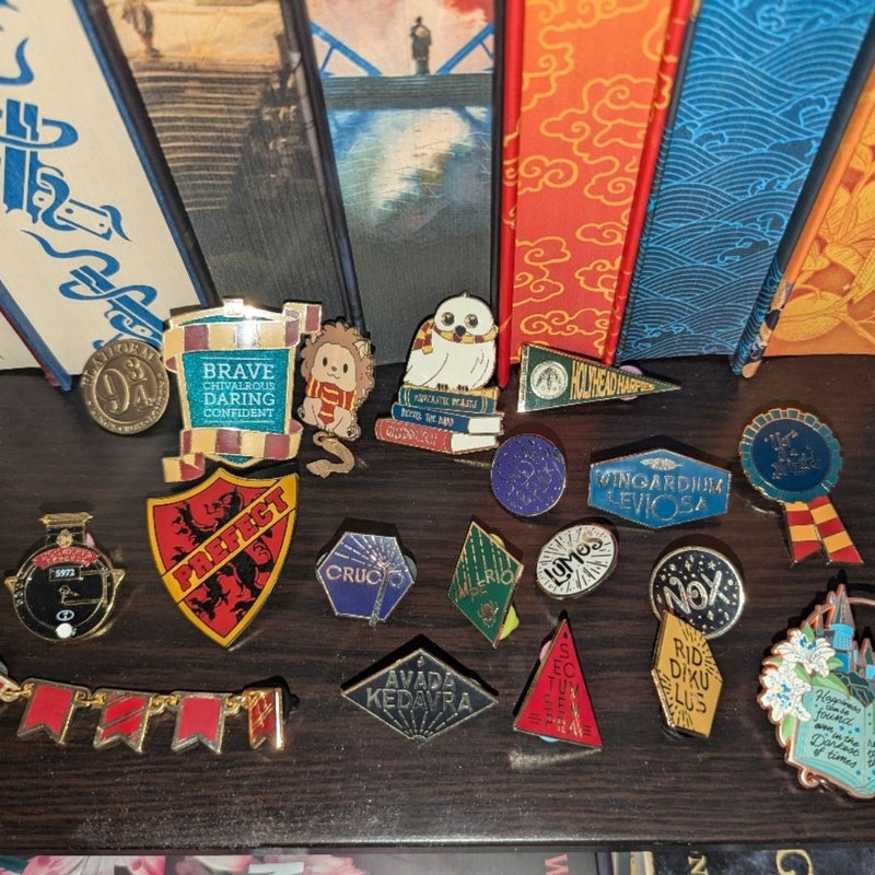 Harry Potter pin lot