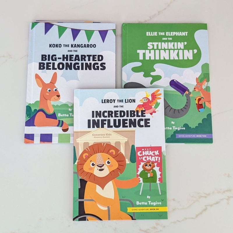 Generous Kids Book Club Bundle of 7