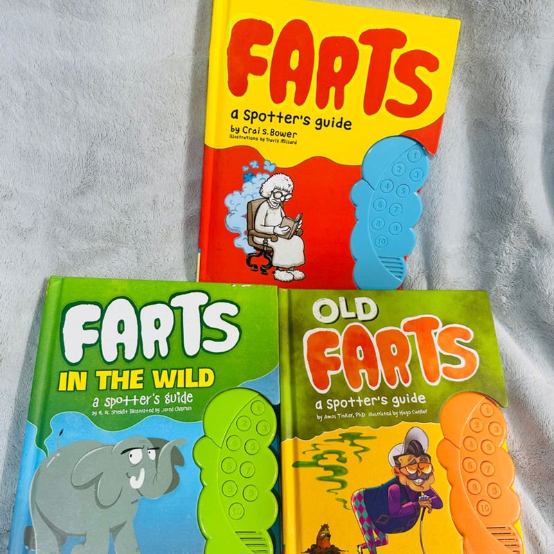 Farts, Farts in the Wild & Old Farts Book Bundle