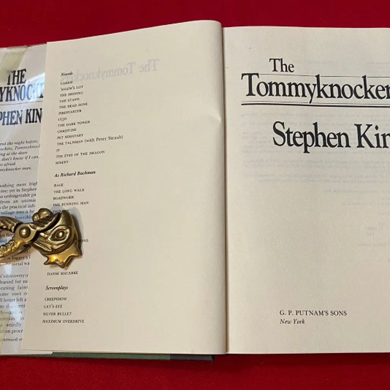 The Tommyknockers by Stephen King (1987, Hardcover) 1st Edition 1st Print
