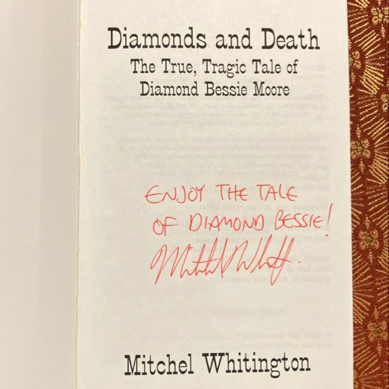 Diamonds and Death-Autographed