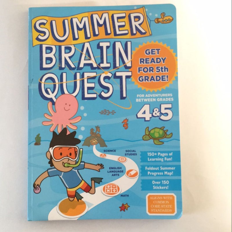 Summer Brain Quest: Between Grades 4 And 5