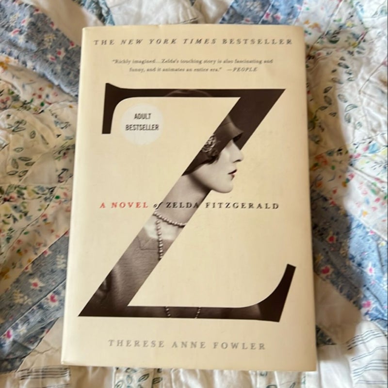 Z A Novel of Zelda Fitzgerald 