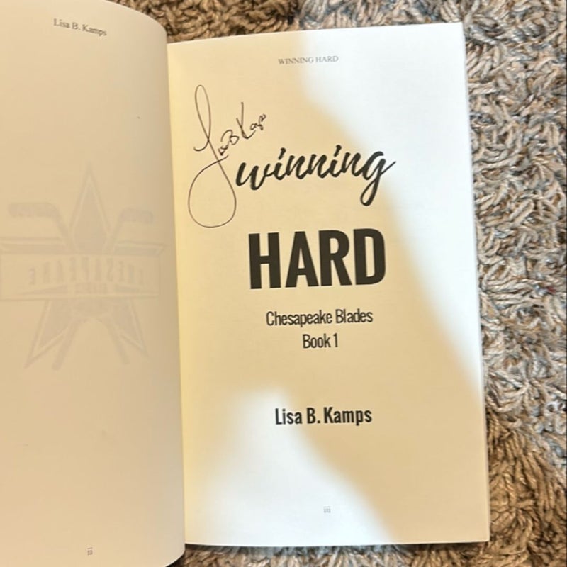 Winning Hard (Signed)