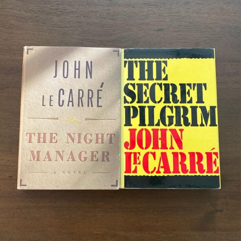 John leCarré Hardback Reader’s Bundle (The Night Manager & The Secret Pilgrim)