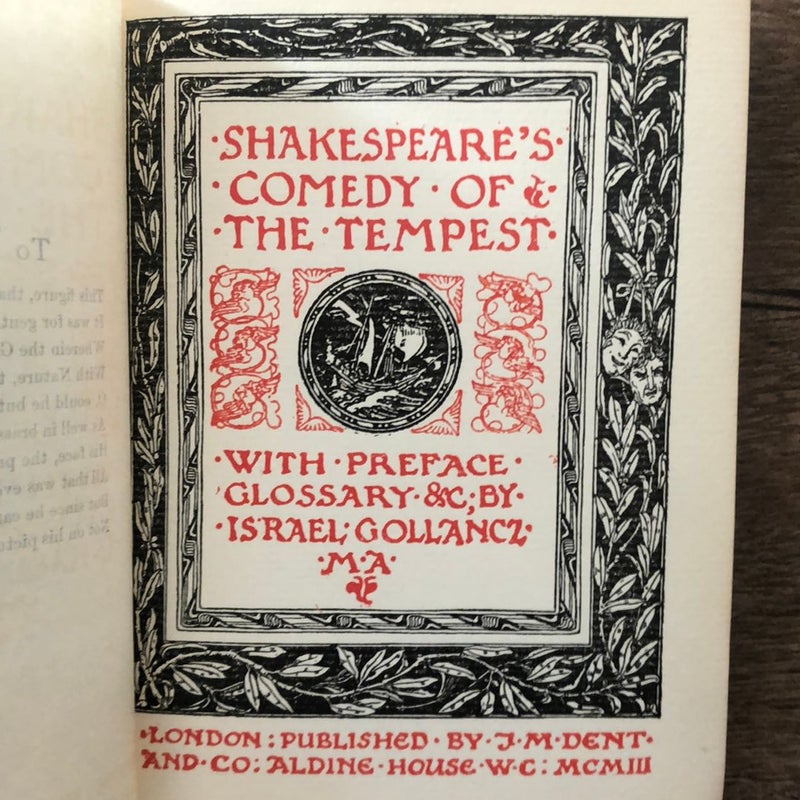 Shakespeare’s The Tempest and Titus Andronicus