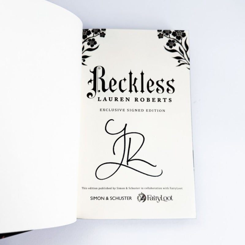 Powerless, Reckless, Powerful (SIGNED Fairyloot Exclusive Editions)