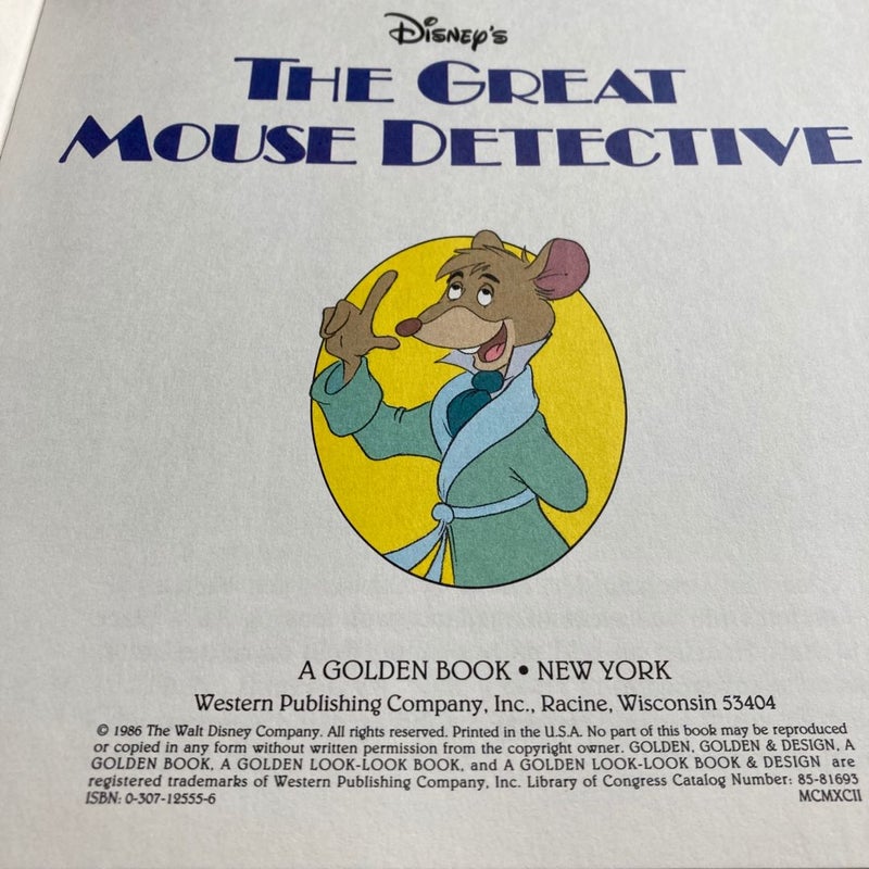 Disney's The Great Mouse Detective