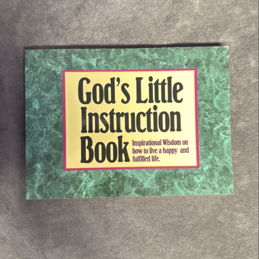 God's Little Instruction Book