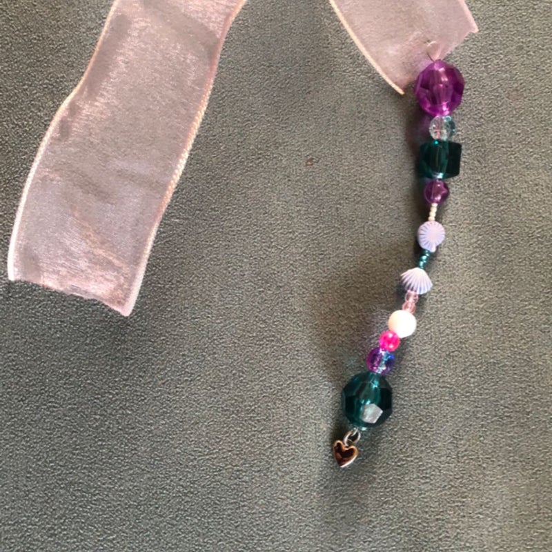 Handmade mermaid inspired book mark