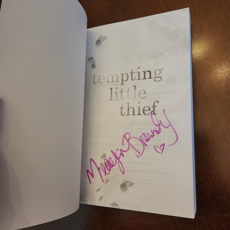 Tempting Little Thief (TWO SIGNED BOOKS)