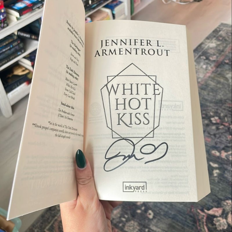 White Hot Kiss SIGNED by hand