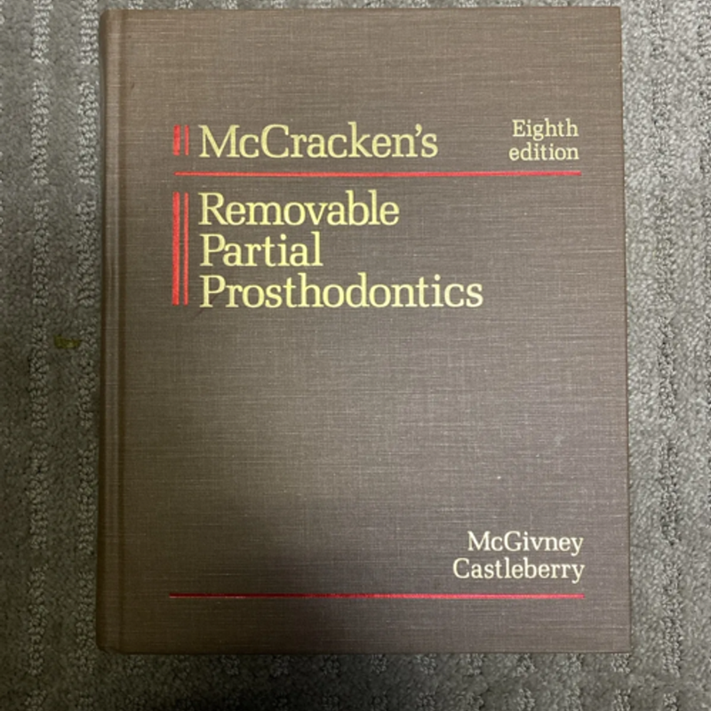McCracken's Removable Partial Prosthodontics by Henderson, Dentistry Book