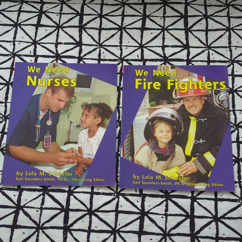 We Need... Community Helpers Series- Set of 6 Books Bundle