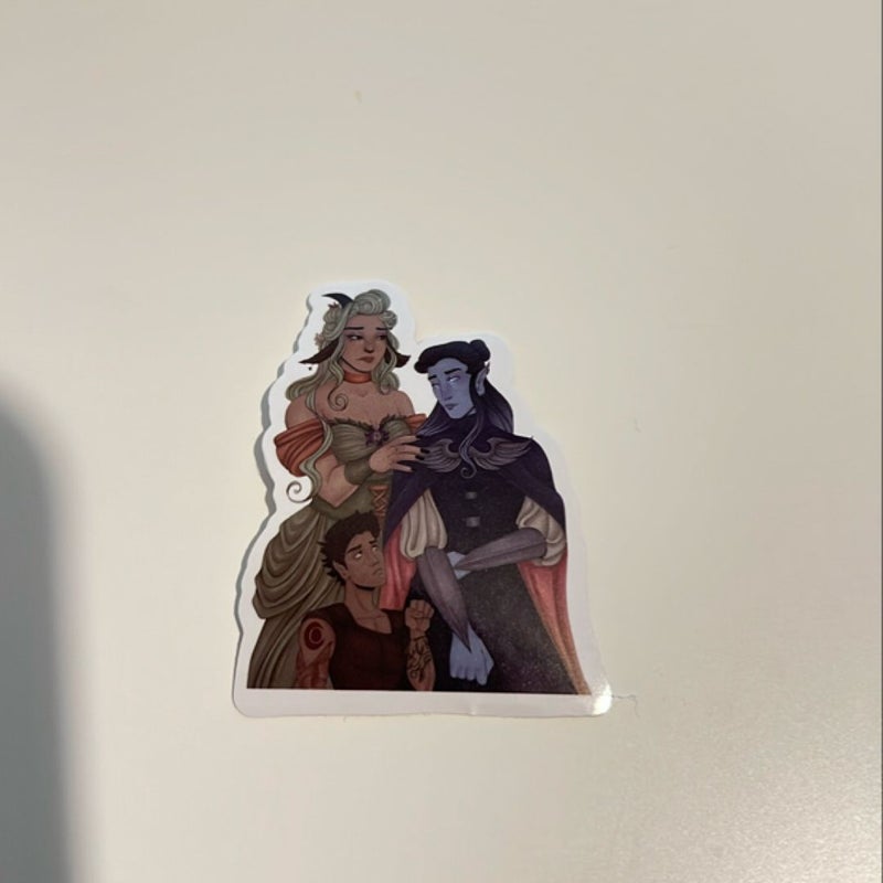 Throne of Glass sticker