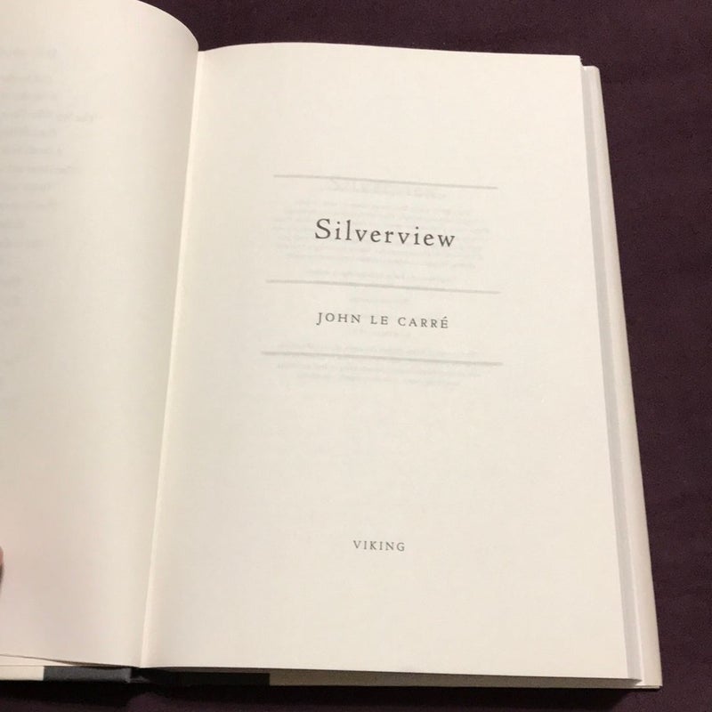 Silverview *1st ed/1st