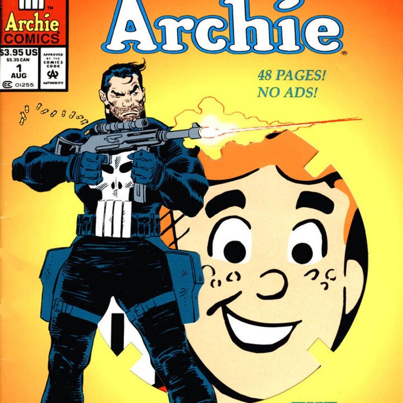Punisher Meets Archie #1 Die-Cut Cover
