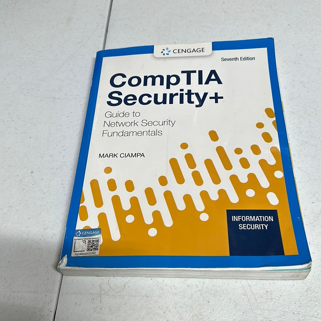 CompTIA Security+ Guide to Network Security Fundamentals