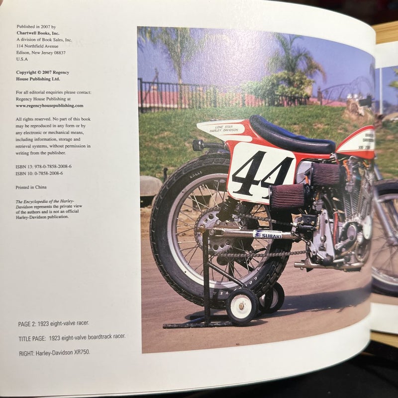 Encyclopedia of the Harley-Davidson