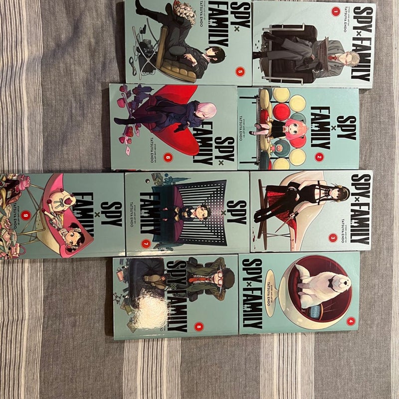 Spy x Family 1-9 by , Paperback | Pangobooks