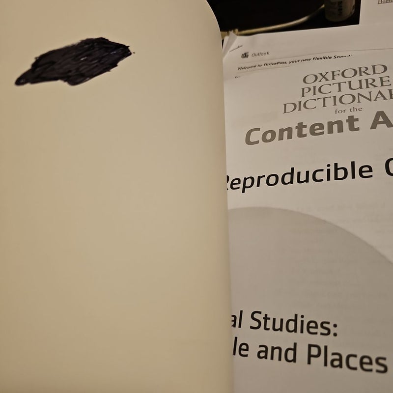 Oxford Picture Dictionary for the Content Areas Reproducible: Social Studies People and Places