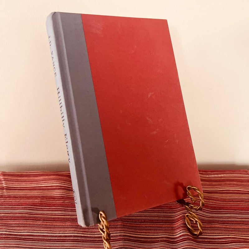 First Edition Hillbilly Elegy