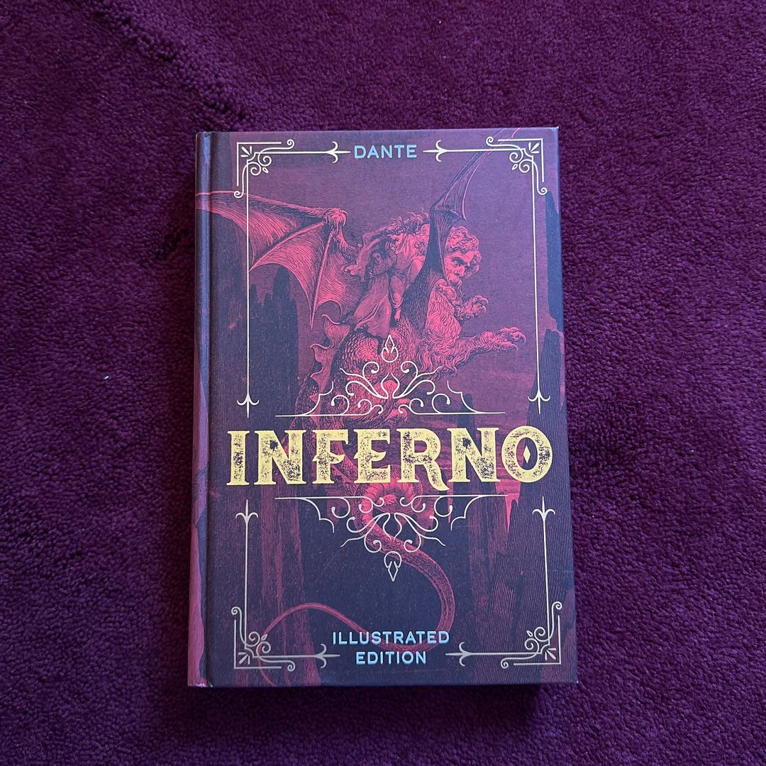 THE INFERNO by Dante Alighieri Hardcover Edition Illustrated Classic *Brand  New*