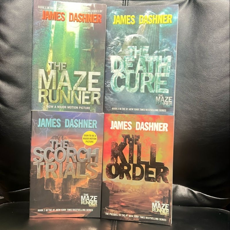 The Maze Runner Series (4-Book)