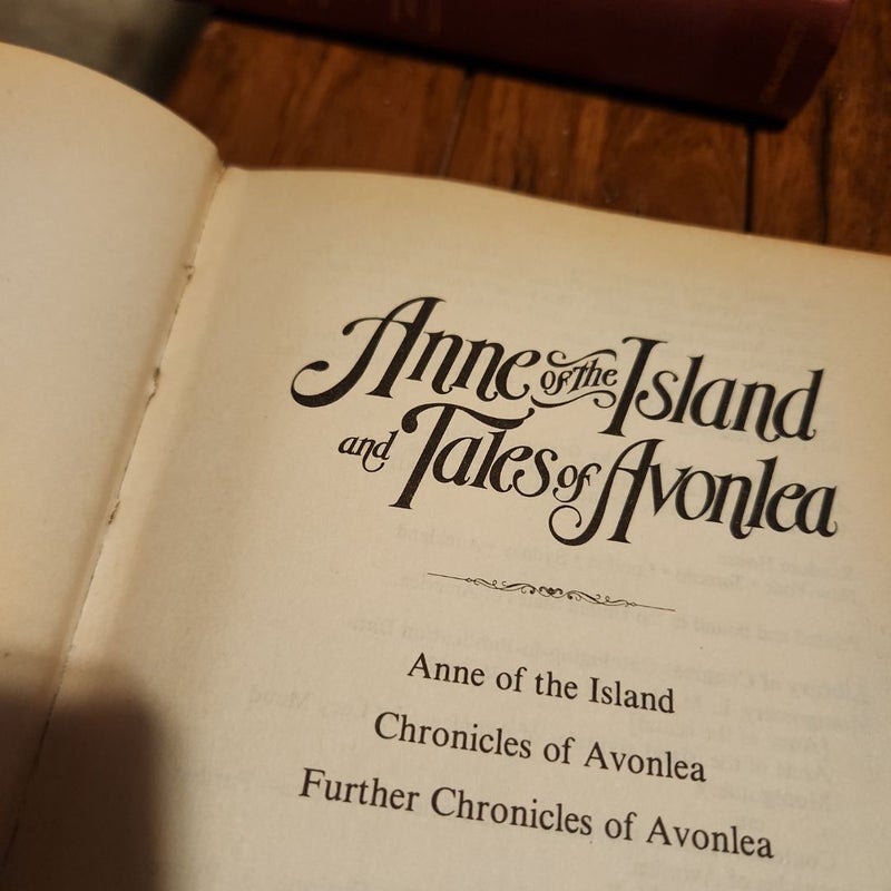 Anne of the Island/Chronicles of Avonlea/Further Chronicles of Avonlea