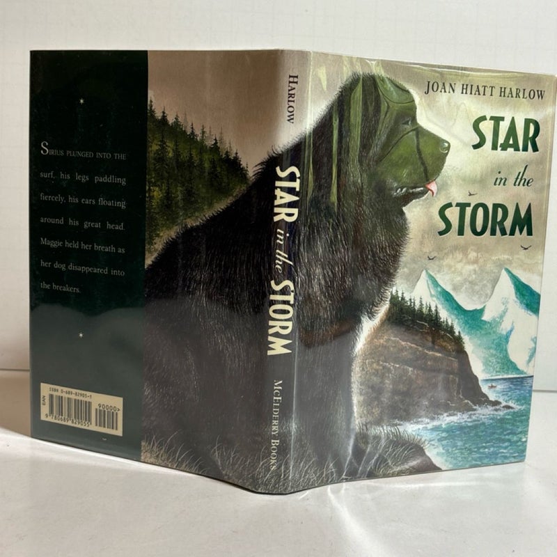 Star in the Storm by Joan Hiatt Harlow,  HC,  1st edition SIGNED BY AUTHOR