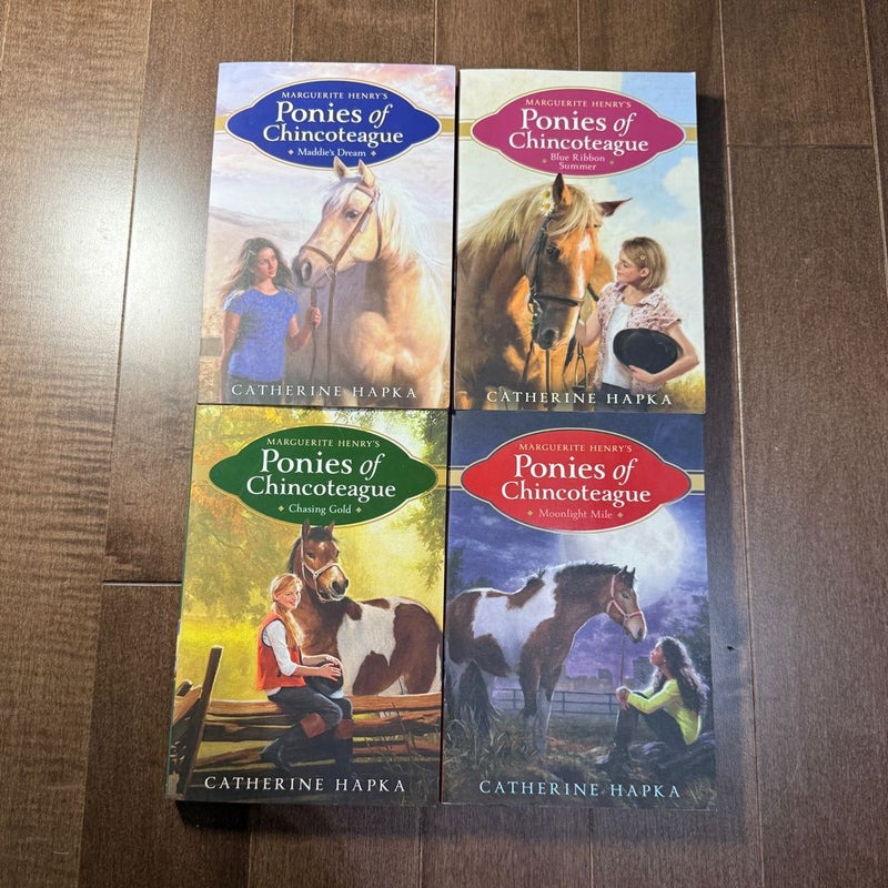 4 Ponies of Chincoteague Books