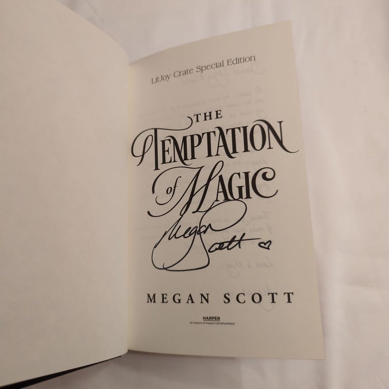 **LITJOYCRATE SIGNED EXCLUSIVE** The Temptation of Magic