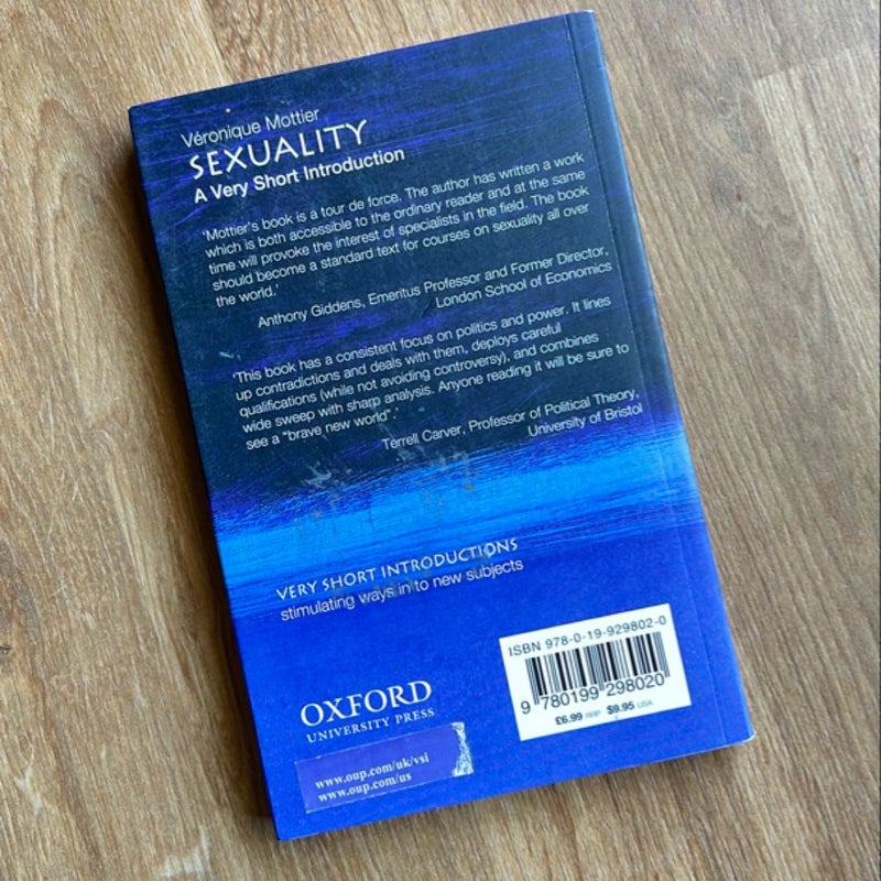 Sexuality: a Very Short Introduction