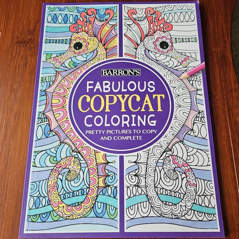 Fabulous Copycat Coloring Book