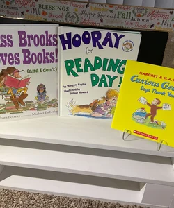 Kids Books about Books (3 book bundle)