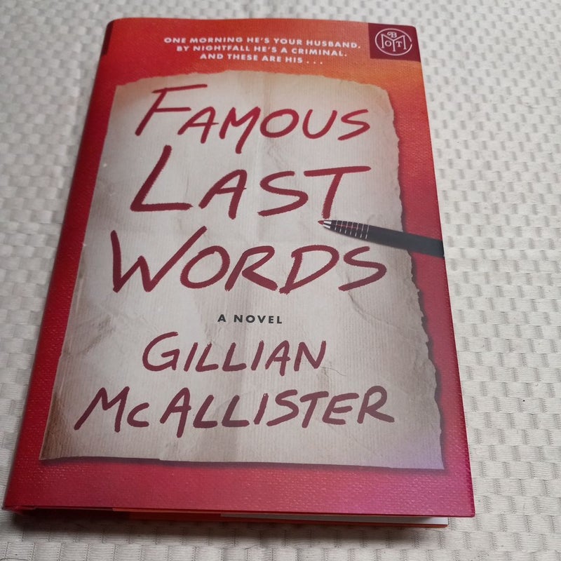 Famous Last Words