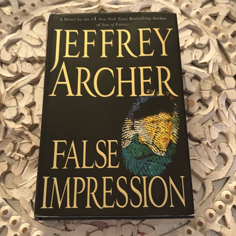False Impression by Jeffrey Archer, Hardcover | Pangobooks